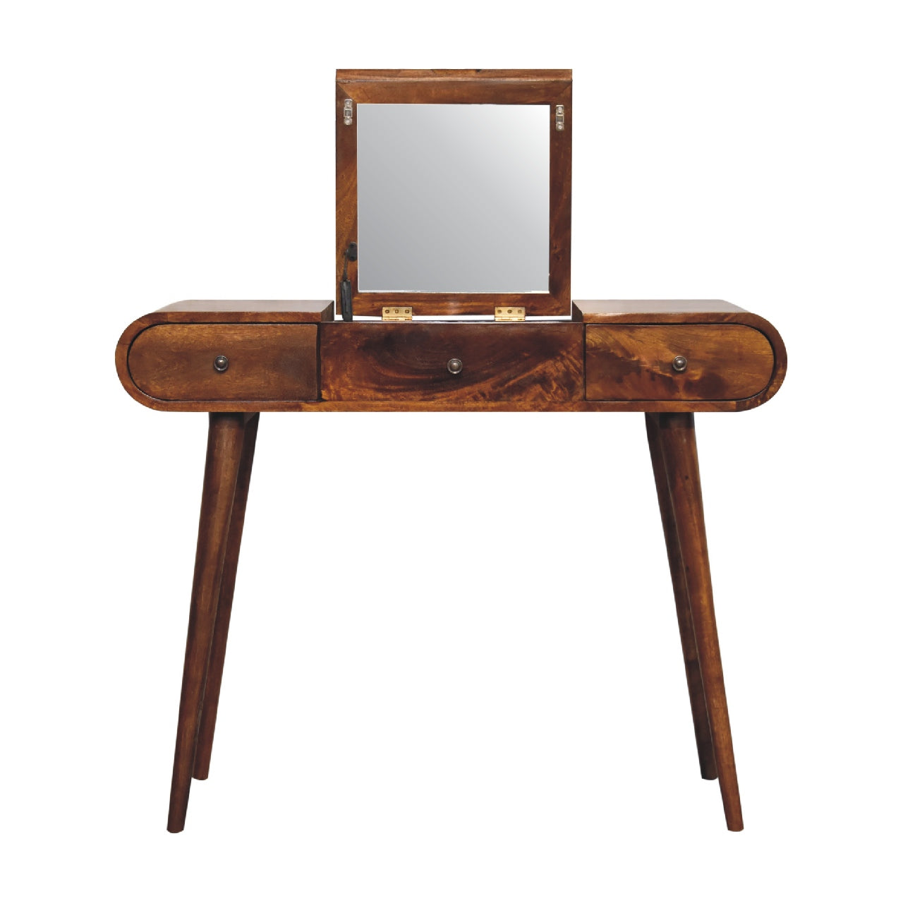 Chestnut Mirror Dressing Table